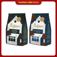 Socola Bỉ – FLOWPACKED SQUARES 153g hiệu Blegian