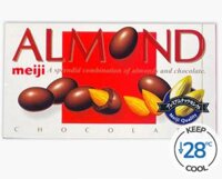 Socola bọc hạnh nhân Almond Chocolate meiji - Hàng Nhật nội địa