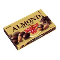 Socola bọc hạnh nhân Almond Chocolate Lotte 86g - Hàng Nhật nội địa