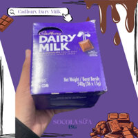 Socola Cadbury Dairy Milk kHÔNG Hộp 35 Thanh 15G Nhập Khẩu Chính Hãng Kinh Đô 3 Vị