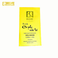 Socola Cafe Sữa Belvie 55% cacao