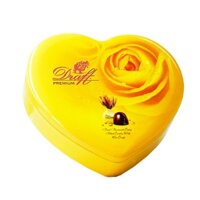 Socola cao cấp Draft Premium hộp trái tim nhân cốm giòn 180g