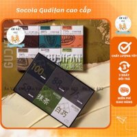 Socola Cao Cấp Nguyên Chất GUDIFAN, Chocolate Đen Cao Cấp Nguyên Chất Nhiều Vị Và Nhiều Độ Đắng Hộp 120gr  - Ăn Vặt 492