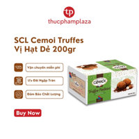 SOCOLA CEMOI TRUFFES VỊ HẠT DẺ 200GR - CHUẨN VỊ PHÁP, TAN CHẢY MÊ LY