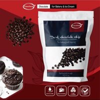 Socola chip đen nguyên chất Túi 1kg trang trí làm bánh thơm ngon