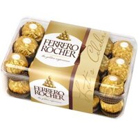 Socola (Chocolate) nhân hạt dẻ Ferrero Rocher 375g (30 viên)