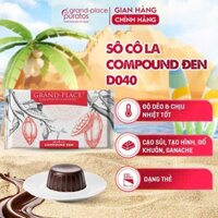 Socola Compound ( Đen D040, Trắng W014 ) Puratos dạng thẻ 1kg
