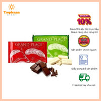 Socola Compound Trắng Grand Place - Thẻ 1kg [Khách đặt hỏa tốc tránh chảy socola]
