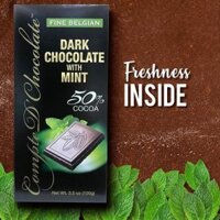 SOCOLA ĐẮNG BẠC HÀ 100G