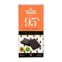 Socola Đắng, Vegan Collection, 95% Cocoa, 2.82 oz (80g) - TRAPA