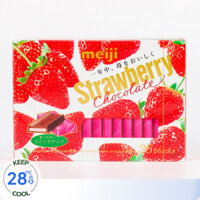 Socola dâu tây Meiji Nhật Bản 120.9g (4.65g x 26 cái) - Hachi Hachi Japan Shop