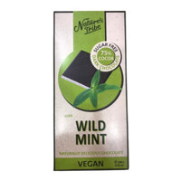 Socola Đen Bạc Hà Không Đường - Không Gluten - Thuần Chay - Nature's Tribe đến từ Úc Phù hợp cho người ăn kiêng 100g
