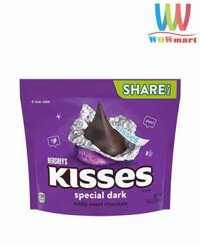 Socola đen Hershey’s Kisses Special Dark 283g