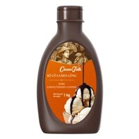 SOCOLA ĐEN LỎNG CACAO TALK 1KG – SỐT SOCOLA SỮA CHUỐI SOCOLA BỂ, TRANG TRÍ BÁNH, TOPPING ĐỒ UỐNG, DÙNG NGAY