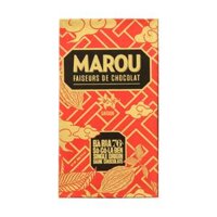 Socola Đen Nguyên Chất, Ba Ria 76% Single Origin Dark Chocolate (80g) - MAROU