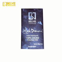 Socola Đen Nguyên Chất Belvie 100% cacao Black Diamond