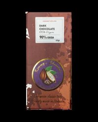 Socola đen nguyên chất Kimmy’s Chocolate Việt Nam 90% cacao thanh 65g KMB06