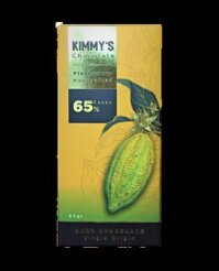 Socola đen nguyên chất Kimmy’s Chocolate Việt Nam 65% cacao thanh 65g KMB03