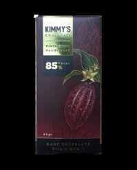 Socola đen nguyên chất Kimmy’s Chocolate Việt Nam 85% cacao thanh 65g KMB05