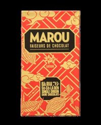Socola đen nguyên chất Maison Marou Chocolate Bà Rịa 76% thanh 80g MRB09