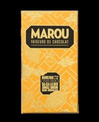 Socola đen nguyên chất Maison Marou Chocolate Đồng Nai 72% thanh 80g MRB05