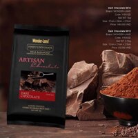 Socola Đen Nguyên Liệu Wonderland 5012 Túi 500G/1Kg - Dark Chocolate 5012 Block 500G/1Kg