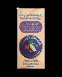 Socola đen nhân hạt chia Kimmy’s Chocolate Việt Nam 65% cacao thanh 65g KMB13