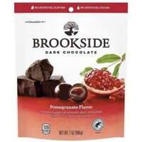 SOCOLA ĐEN NHÂN LỰU VÀ TRÁI CÂY Brookside Dark Chocolate Pomegranate / Goji & Raspberry, 198g (7 oz)