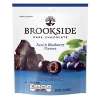 SOCOLA ĐEN NHÂN VIỆT QUẤT Brookside Dark Chocolate Acai & Blueberry Flavors, Gluten Free, 198g (7 oz) và 595g (21 oz)