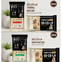 Socola Đen Trắng Decor VNChocolat Túi 1kg