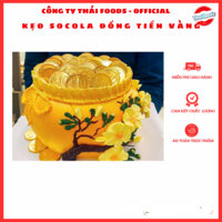 Socola đồng tiền decor bánh sinh nhật, Phụ kiện sinh nhật socola đồng tiền hình Thái Foods