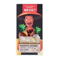 Socola Dừa Thơm, Pineapple Coconut Chocolate (60g) - MR. VIET