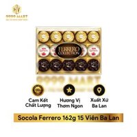 Socola Ferrero 162g 15 Viên Ba Lan