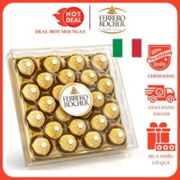 Socola Ferrero Rocher 300G (Hộp 24 Viên) - Kẹo Socola Nhập Khẩu Ý Chính Hãng