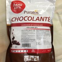Socola hạt nut đen 65%
