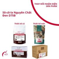 Socola hạt nút đen nguyên chất 75% (D75B)