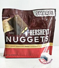 Socola Hershey đắng hạnh nhân Hershey’s Nuggets Special Dark with Almonds 286g