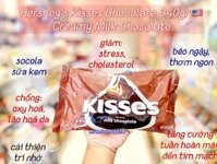 Socola Hershey’s Kisses Milk Chocolate 340 gr 🇺🇸 - Socola Sữa