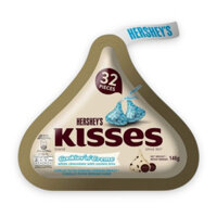 Socola Hershey's Kisses Cookies N Cream gói 146g (1 Gói)