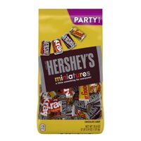 Socola hỗn hợp Hershey Miniatures A Little Something for Everyone Chocolate gói 1,55kg của Mỹ date 08/22