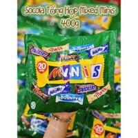 Socola hỗn hợp Mars Minis Assorted gói 400g