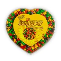 Socola Hướng Dương Hộp Trái Tim, Sunflower Chocolate (250g) - CHOCO ROCK