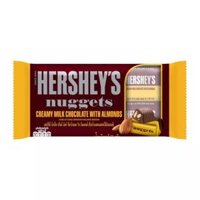 Socola Kem Sữa Hạnh Nhân, Nuggets, Creamy Milk Chocolate with Almonds (56g) - HERSHEY'S