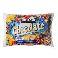 Socola khổng lồ KIRKLAND ALL CHOCOLATE 150 viên 2.55kg của MỸ