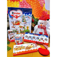 Socola Kinder ngôi nhà Bueno/ Kinder Cards/ Lịch noel giáng sinh Kinder Advent calendar /Kinder Happy Hippo ĐỨC