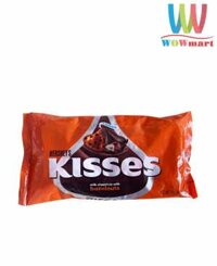 Socola Kisses hạt phỉ Hershey’s Kisses Milk Chocolate With Hazelnuts 315g