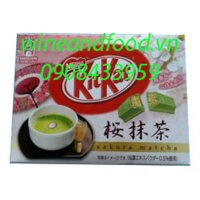 Socola Kitkat trà xanh hộp 11g6