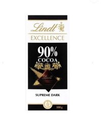 Socola Lindt Excellence 90% cocoa 100g