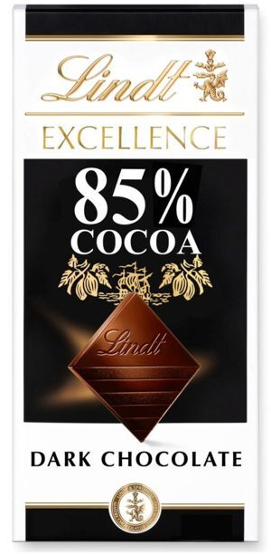 Socola Lindt Excellence Dark 85% thanh 100g