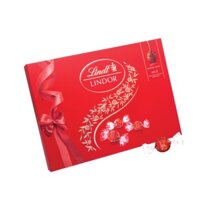 Socola Lindt Lindor Milk - Hộp giấy 168g - 14 viên/hộp